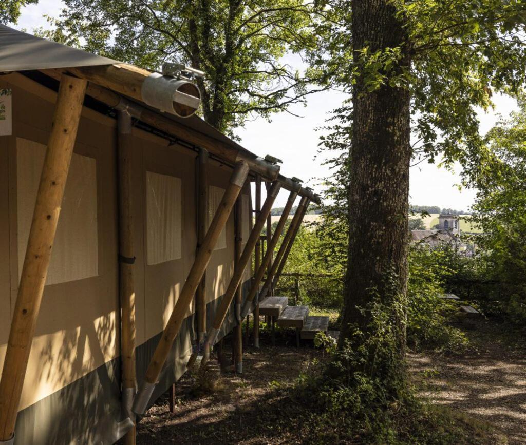 Camping Ushuaia Villages Au Bois Joli Andryes Ngoại thất bức ảnh